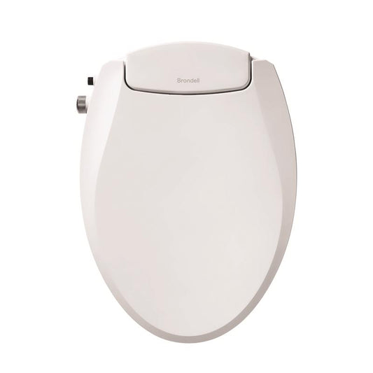 Brondell Swash Ecoseat 0 gal White Elongated Bidet Toilet Seat