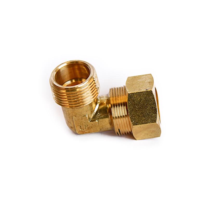 ATC 7/8 in. Compression X 3/4 in. MPT Brass 90 Degree Street Elbow