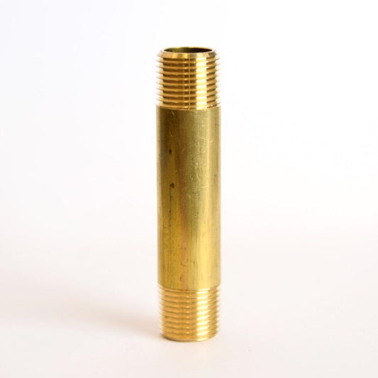 ATC 3/8 in. MPT X 3/8 in. D MPT Yellow Brass Nipple 3 in. L
