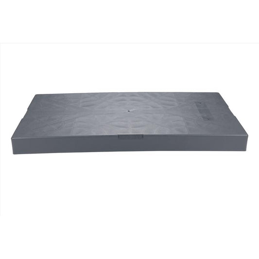 DiversiTech Condenser Pad 38 in. W X 3 in. H Gray