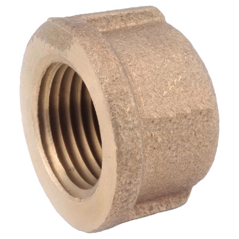 Anderson Metals 1 in. FPT X 1 in. D Brass Cap