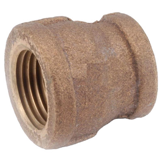 Anderson Metals 3/4 in. FIP in. X 3/8 in. D FIP Brass Reducing Coupling