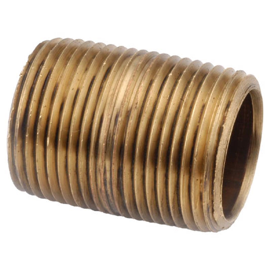 Anderson Metals 3/4 in. MIP in. Brass Nipple 5-1/2 in. L