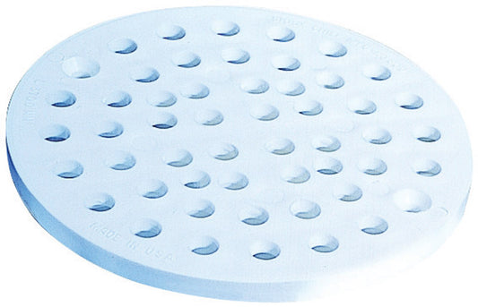 Sioux Chief 6-3/4 in. Natural White Round Polypropylene Floor Drain Strainer