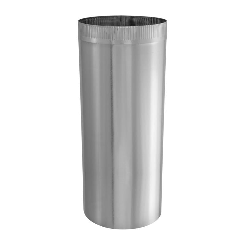 Imperial 10 in. D X 24 in. L Galvanized Steel Furnace Pipe