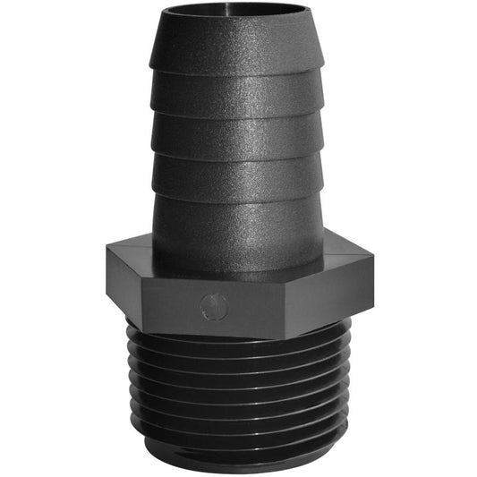 Green Leaf 3/4 in. MPT X 3/4 in. D Barb Polypropylene Hose Adapter 1 pk