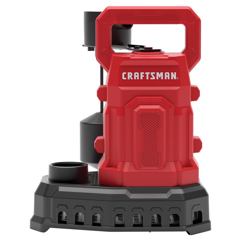 Craftsman 1/2 HP 4100 gph Thermoplastic Vertical Float Switch AC Submersible Sump Pump 10 ft