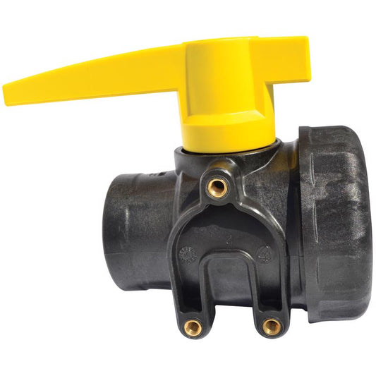 Green Leaf 2 in. Polypropylene Female Union Ball Valve