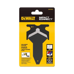 DeWalt Impact Connect 2 in. Pipe Cutter Replacement Blade Black DWAPVCBLD 1 pc