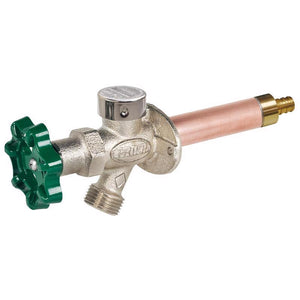 Prier 1/2 in. Crimp PEX Anti-Siphon Brass Freezeless Wall Hydrant, 4 in. C-144X04