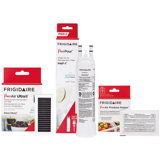 Electrolux Refrigerator Water/Air Replacement Filter With Produce Keeper Combo Kit