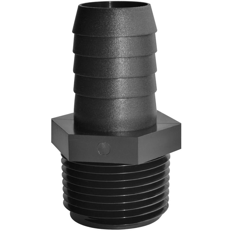 Green Leaf Polypropylene 1 in. D X 1 in. D Adapter 1 pk