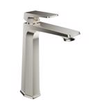 Anzzi Brushed Nickel Contemporary Single-Hole Bathroom Sink Faucet