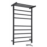 Anzzi Eve Matte Black Stainless Steel Towel Holder