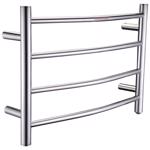 Anzzi Glow Polished Chrome Stainless Steel Towel Warmer Rack
