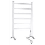 Anzzi Naples White Aluminum Towel Warmer Rack