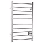 Anzzi Crete Brushed Nickel Silver Stainless Steel Towel Warmer Rack