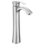 Anzzi Harmony Brushed Nickel Modern Vessel Bathroom Sink Faucet