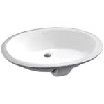 Anzzi Rhodes Ceramic Bathroom Sink 15 in. W X 21.5 in. D White