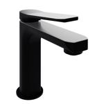 Anzzi Matte Black/Brushed Nickel Contemporary Single-Handle Bathroom Sink Faucet