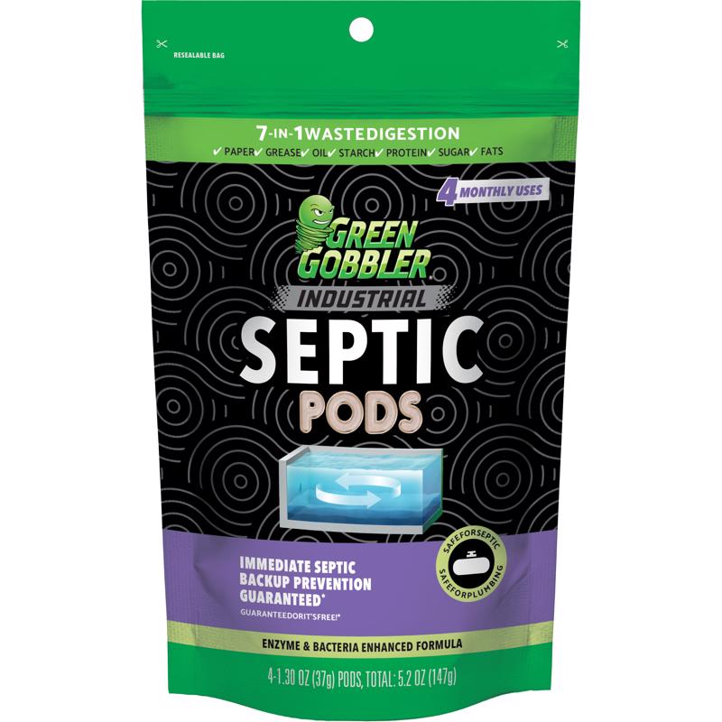 Green Gobbler Pods Septic System Digester 5.2 oz
