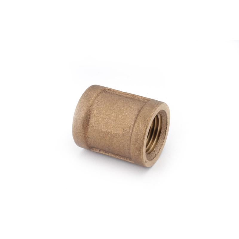 Anderson Metals 1/8 in. FPT in. X 1/8 in. D FPT Red Brass Coupling