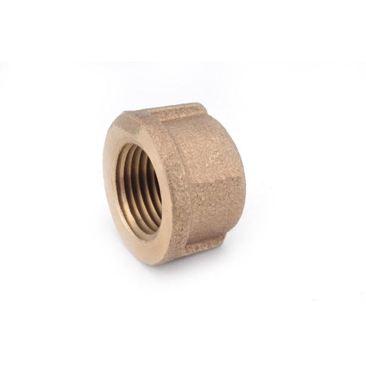 Anderson Metals 1/4 in. FPT in. Red Brass Cap