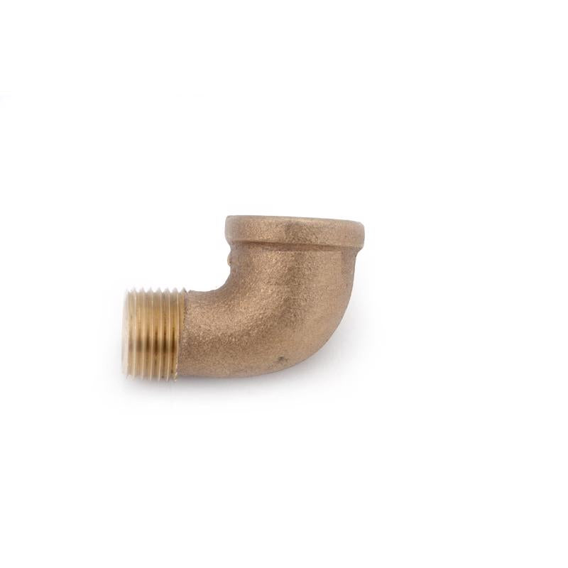Anderson Metals 1/8 in. FPT cu in X 1/8 in. D FPT Red Brass 90 Degree Street Elbow