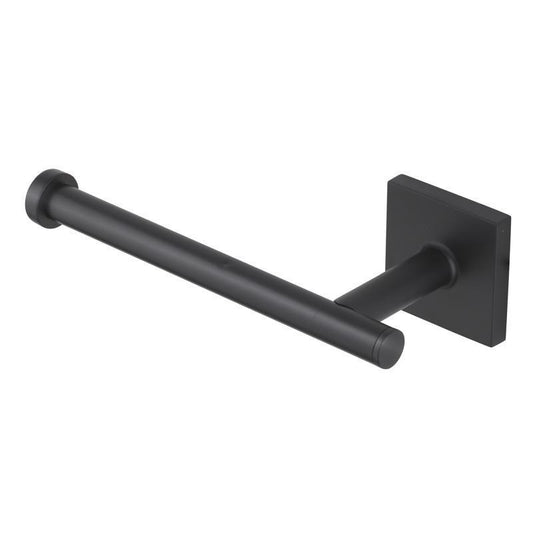 OakBrook Matte Black Toilet Paper Holder