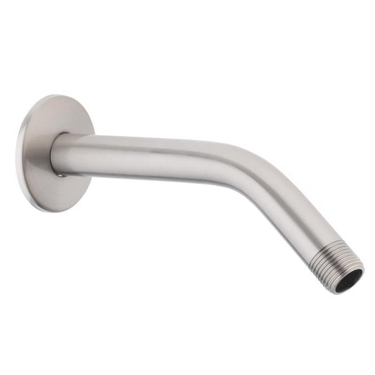 Oakbrook Collection Brushed Nickel Stainless Steel Shower Arm and Flange