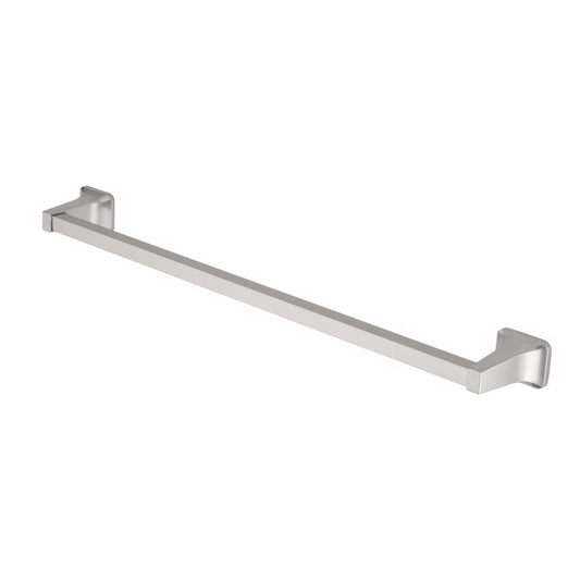 OakBrook Collection Brushed Nickel Towel Bar 25 in. L Die Cast Zinc