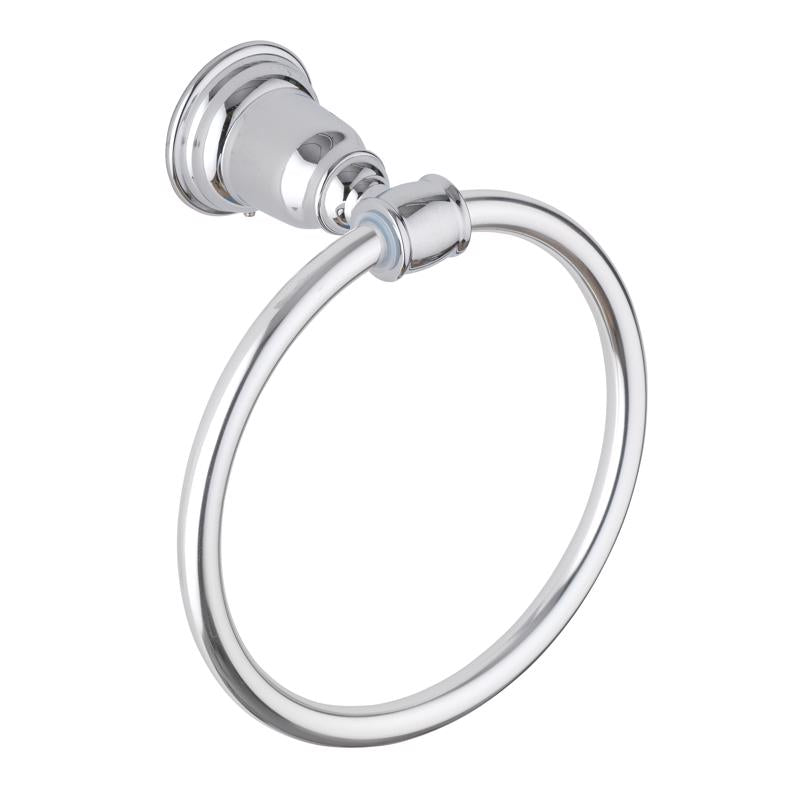 OakBrook Collection Chrome Towel Ring Die Cast Zinc