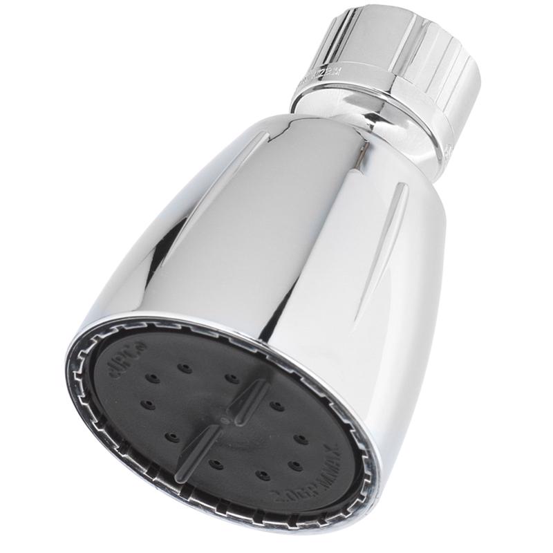 Oakbrook Collection Chrome ABS 1 settings Wallmount Showerhead 1.8 gpm