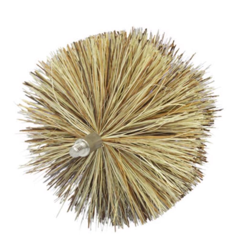 MEECO'S RED DEVIL 4 in. Round Pellet Stove Vent Brush
