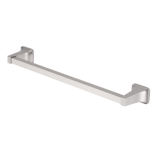 OakBrook Collection Brushed Nickel Towel Bar 18 in. L Die Cast Zinc