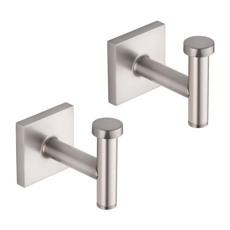 OakBrook Collection Brushed Nickel Bath Hook