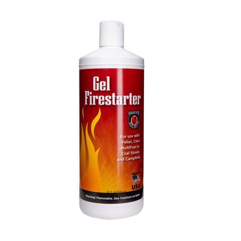 MEECO'S RED DEVIL Gelled Alcohol Fire Starter 10 min 32 fl. oz.