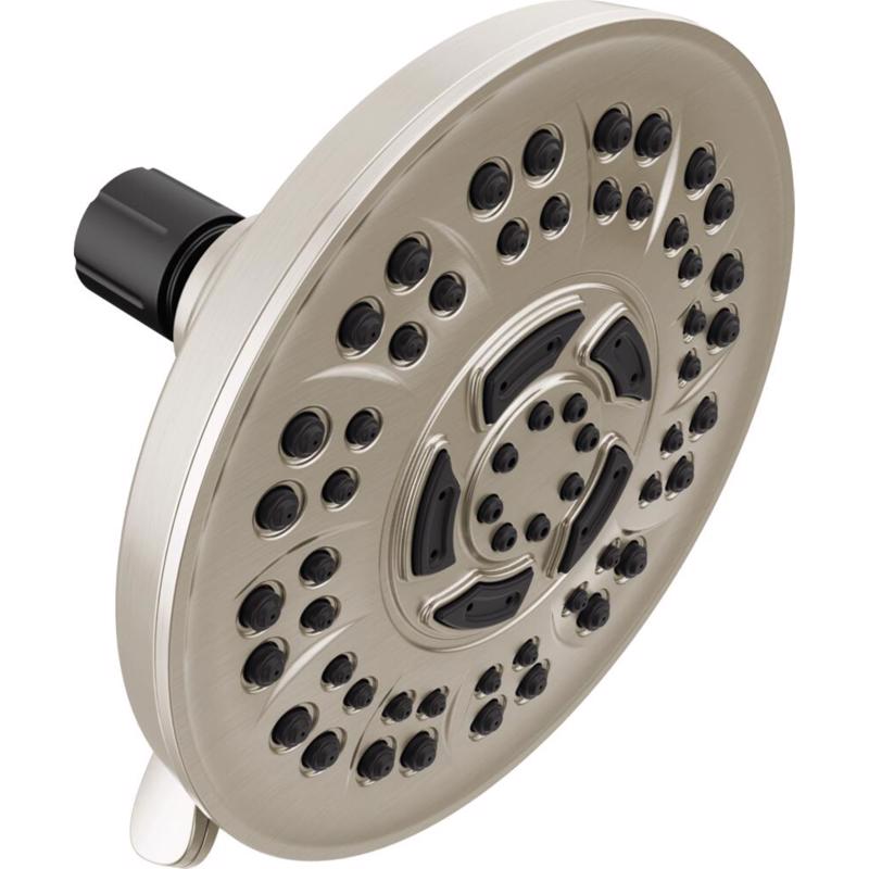 Delta Brushed Nickel ABS 8 settings Showerhead 1.75 gpm