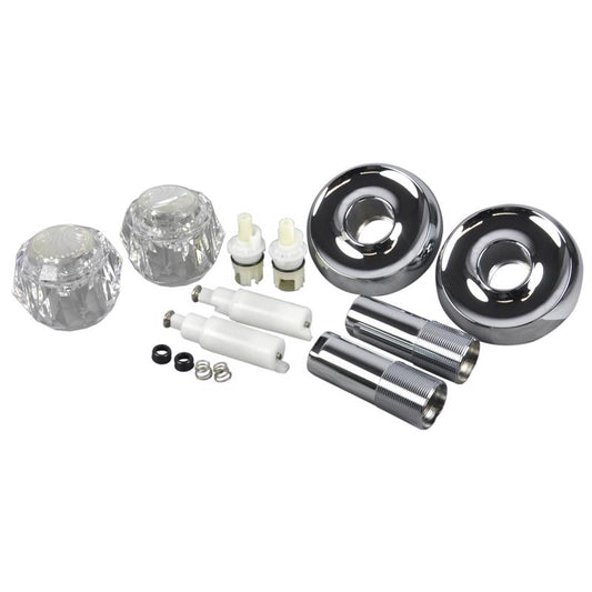 Danco For Delta Chrome Tub and Shower 2-Handle Remodeling Kit