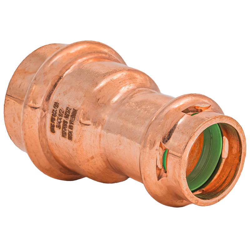 QuickFitting 3/4 in. Press in. Press in. Copper Reducing Coupling