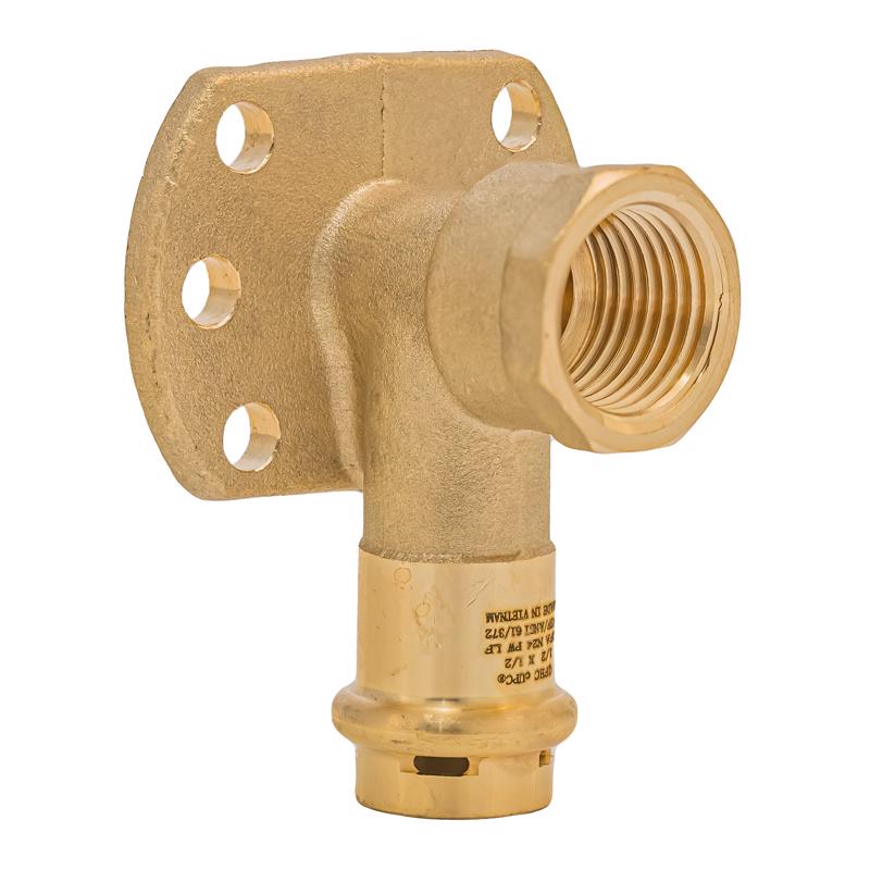 QuickFitting 1/2 in. Press in. Brass 90 Degree Elbow