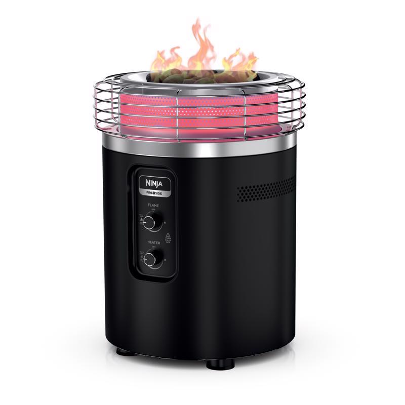 Ninja Fireside360 21.8 in. W Stainless Steel Round Propane Fire Pit