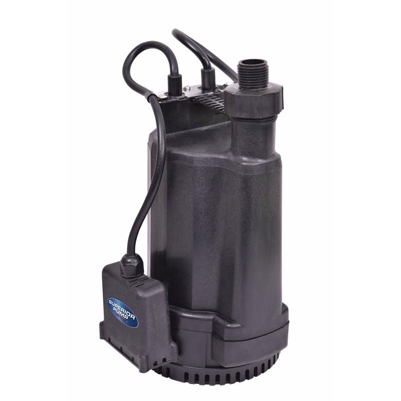 Superior Pump 2760 gph Thermoplastic Automatic Utility Pump