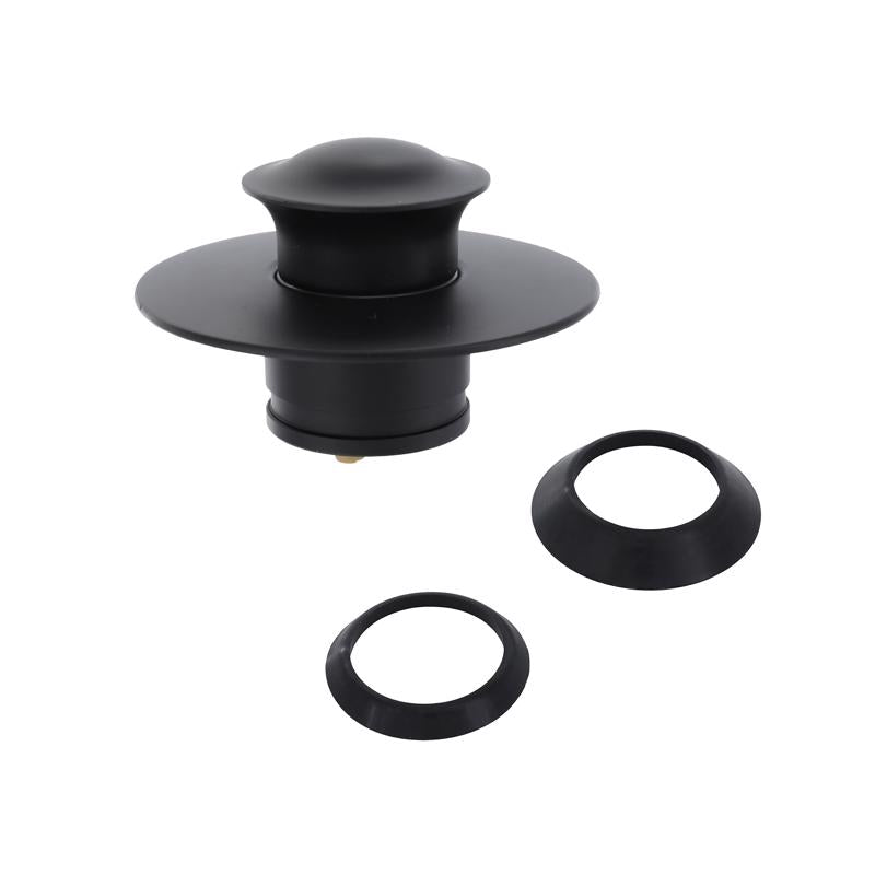 Danco 3 in. Matte Black Round Drain Cover