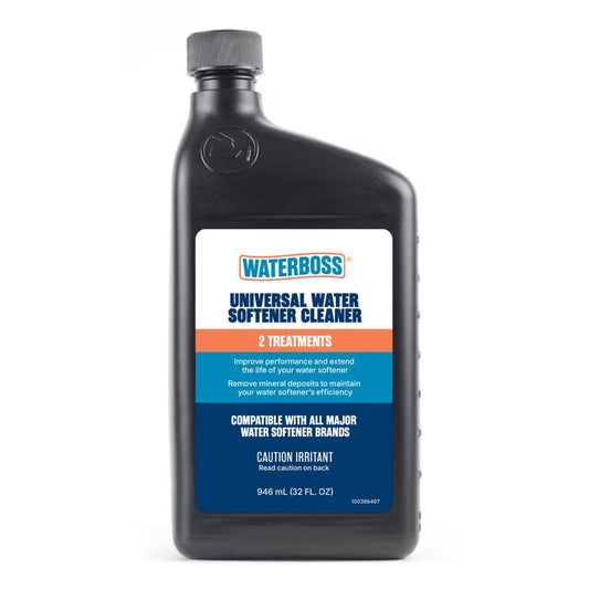 WaterBoss Water Softener Cleaner Liquid 32 oz