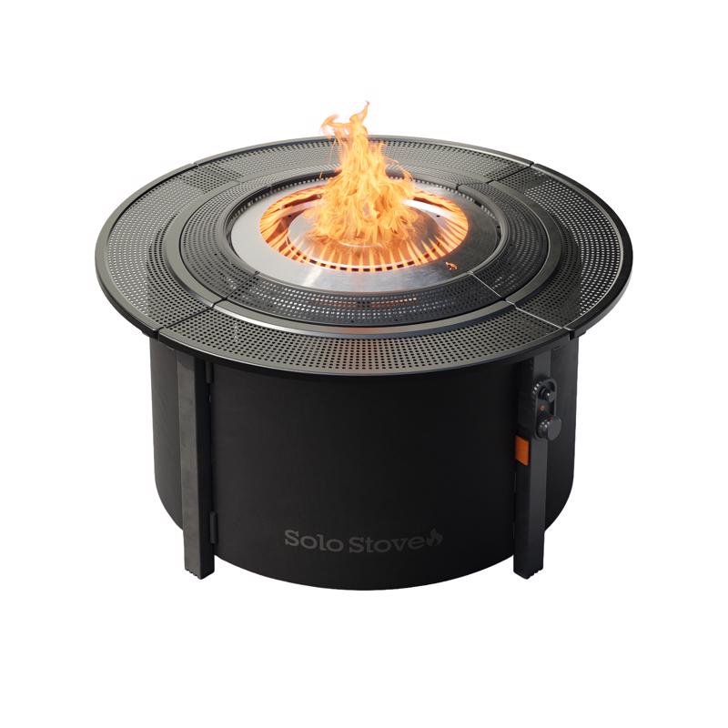Solo Stove Infinity Flame 42 in. W Steel Round Propane Fire Pit