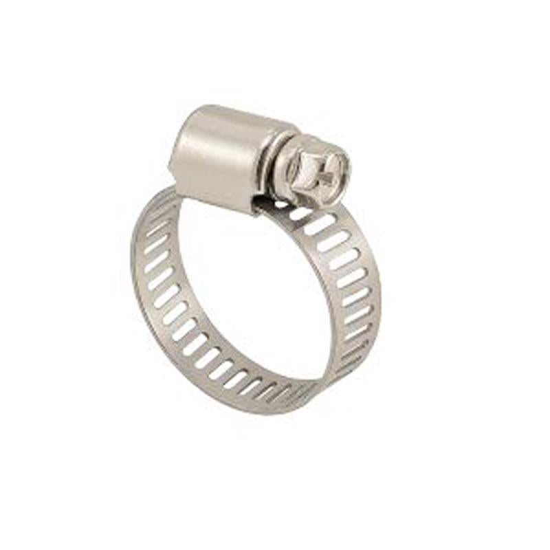 Power Sentry Green Life Distribution 7/16 in to 7/8 in. SAE 6 Hose Clamp Stainless Steel Band