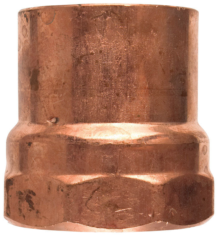 NIBCO Female 2 in. 2 in. D Copper Adapter 1 pk