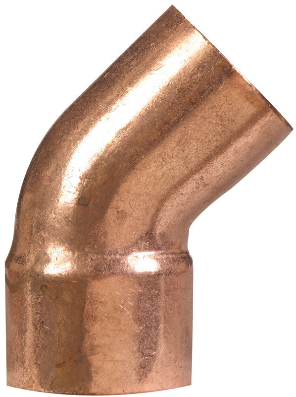 NIBCO 1-1/2 in. Copper X 1-1/2 in. D Copper Copper Elbow 1 pk