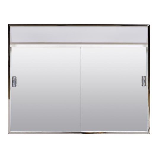 Zenna Home 18.25 in. H X 23.5 in. W X 5-1/2 in. D Rectangle Medicine Cabinet/Mirror